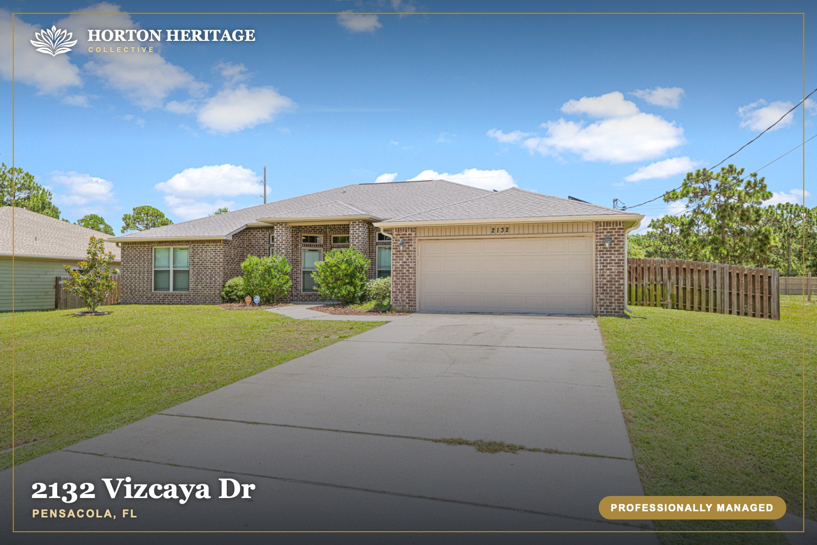 2132 Vizcaya Dr, Pensacola — managed by Horton Heritage Collective